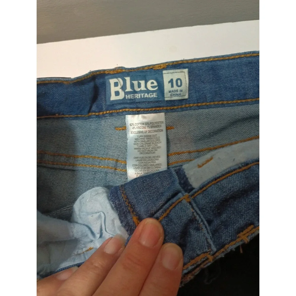Boys Size 10 Pants Shorts Lot 4 Childrens Place Blue Heritage Jeans Cargo Chino